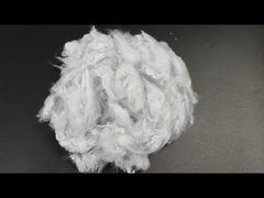 64 mm Fibras sintéticas hechas por el hombre con bajo punto de fusión Poliéster para almohada