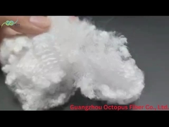 Fibra de grapa corta libre de silicona de baja compresión 2.5D para aire caliente Tejido no tejido