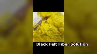 Fibra discontinua de viscosa amarilla 1.67D×51 mm, fibra de celulosa regenerada transpirable suave para hilar y T