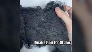 Fibra de polipropileno 3D*65mm negro