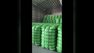 Fibra de PP blanca para textiles y no tejidos