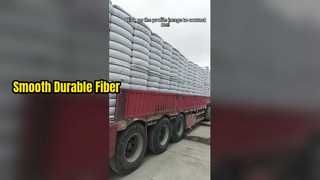 Fibra monocomponente PLA virgen