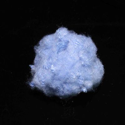 comprar Fibra de poliéster sintético regenerada de 51 mm azul cielo para juguete de peluche fabricación en línea