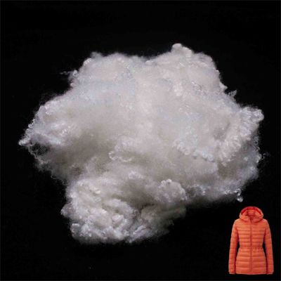 comprar Fibras discontinuas de poliéster conjugado hueco siliconizado no fluorescente para acolchado fabricación en línea