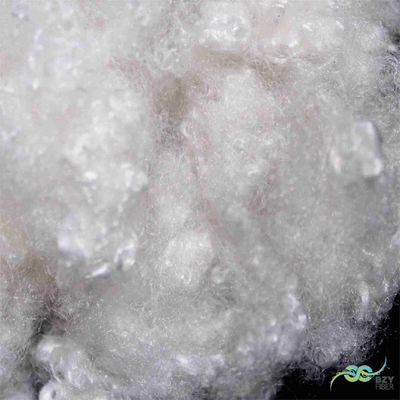 comprar Fibra de poliéster conjugada hueca enrollada no siliconizada 15D Blanco fabricación en línea
