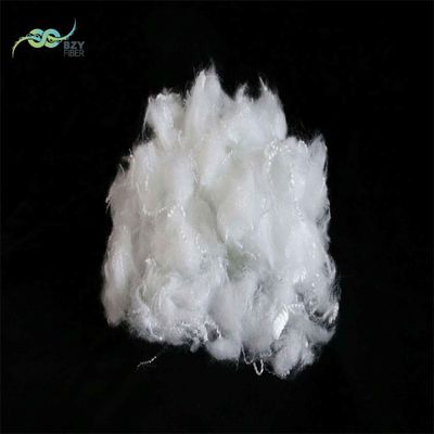 comprar Fibra de grapa de poliéster de baja compresión de 32 mm Pluma suave para tejidos no tejidos fabricación en línea