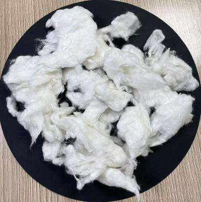 Un buen precio. Fibra de alginato blanca - Alta absorción, absorbe la humedad en línea