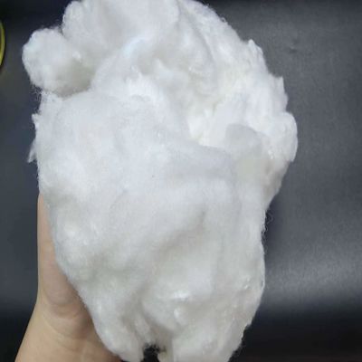 Un buen precio. Fibra de grapa de poliéster hidrófila de 51 mm FPS hidrófila para aire caliente no tejida en línea