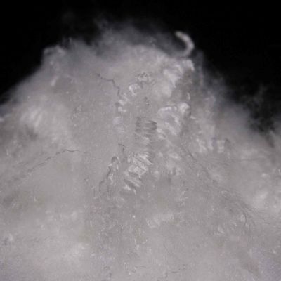 Un buen precio. Fibras básicas de poliéster blanco de 51 mm de grado A Microfibra ecológica para relleno de almohadas en línea