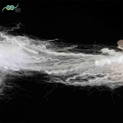 Un buen precio. 0.15% de contenido de aceite Fibra de grapa de poliéster resistente al fuego para la prevención y protección contra incendios en línea