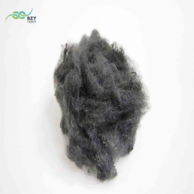 Un buen precio. Fibra de poliéster sin silicona 100 Fibra hueca 6 Denier PSF Gris Negro en línea