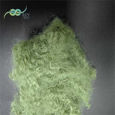 Un buen precio. Material de relleno de 51 mm Fibra de poliéster conjugada hueca Fibra siliconizada en línea