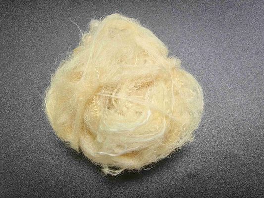 Un buen precio. Fibra de proteína de soja 1.56D × 38mm para la producción de hilo en línea