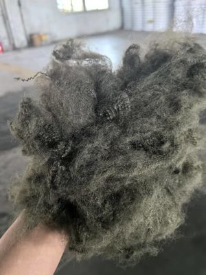Un buen precio. Fibra de repuesto de poliéster reciclado 2.5D 51mm Café verde en línea