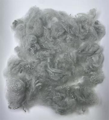 Un buen precio. Recycled Polyester Staple Fiber 2.5D 51mm Grey with Moisture Regain 0.4% and Last Fastener 4 Or Above en línea